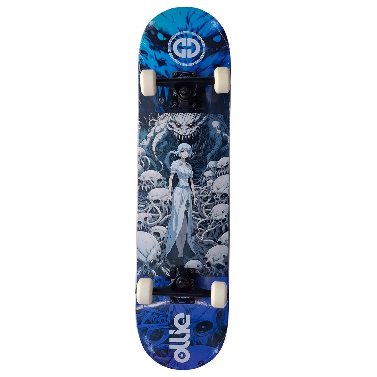 SKATEBOARD OLLIE SEMI PRO 6 ANIME - AZUL OM-3108-D-24 - 1