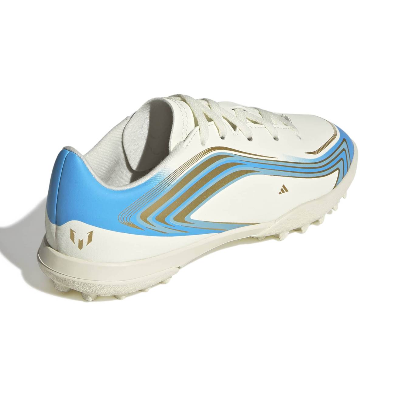 ZAPATILLAS ADIDAS UNISEX FUTBOL F50 MESSI CLUB TF J - BLANCO KK1380 - 4