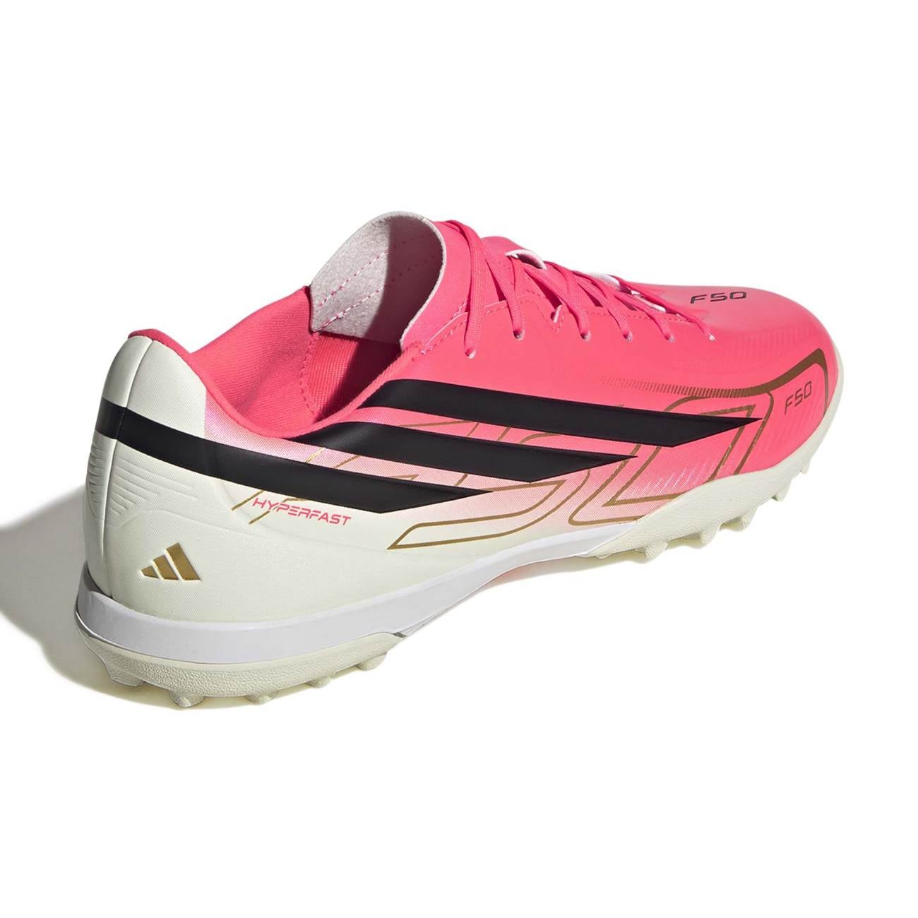 ZAPATILLAS ADIDAS PARA HOMBRE FUTBOL F50 HYPERFAST CLUB TF - CORAL IH4604 - 4