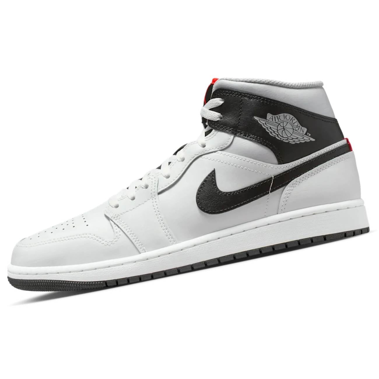 BOTIN NIKE PARA HOMBRE BASKETBALL AIR JORDAN 1 MID - BLANCO DQ8426-109 - 1
