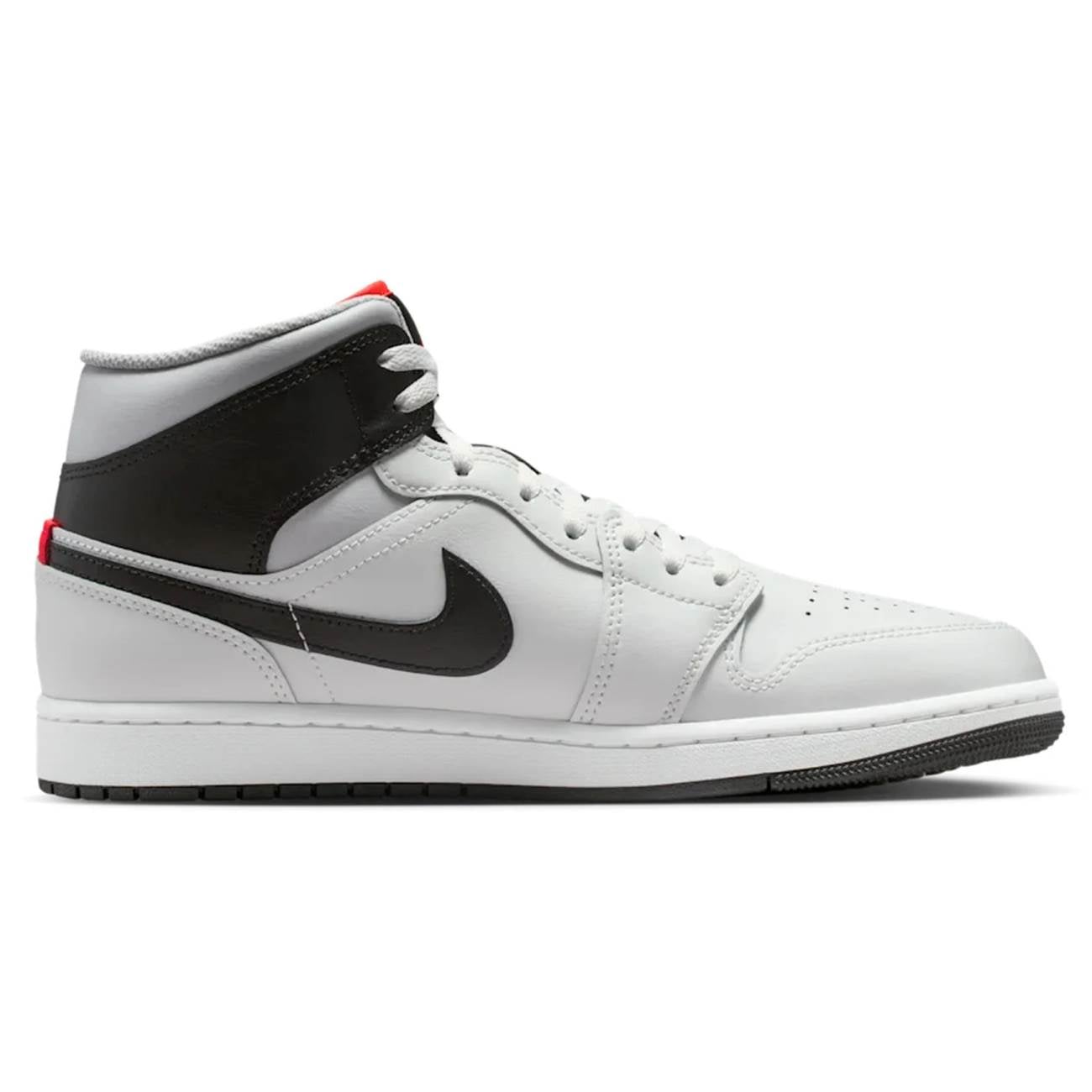 BOTIN NIKE PARA HOMBRE BASKETBALL AIR JORDAN 1 MID - BLANCO DQ8426-109 - 3