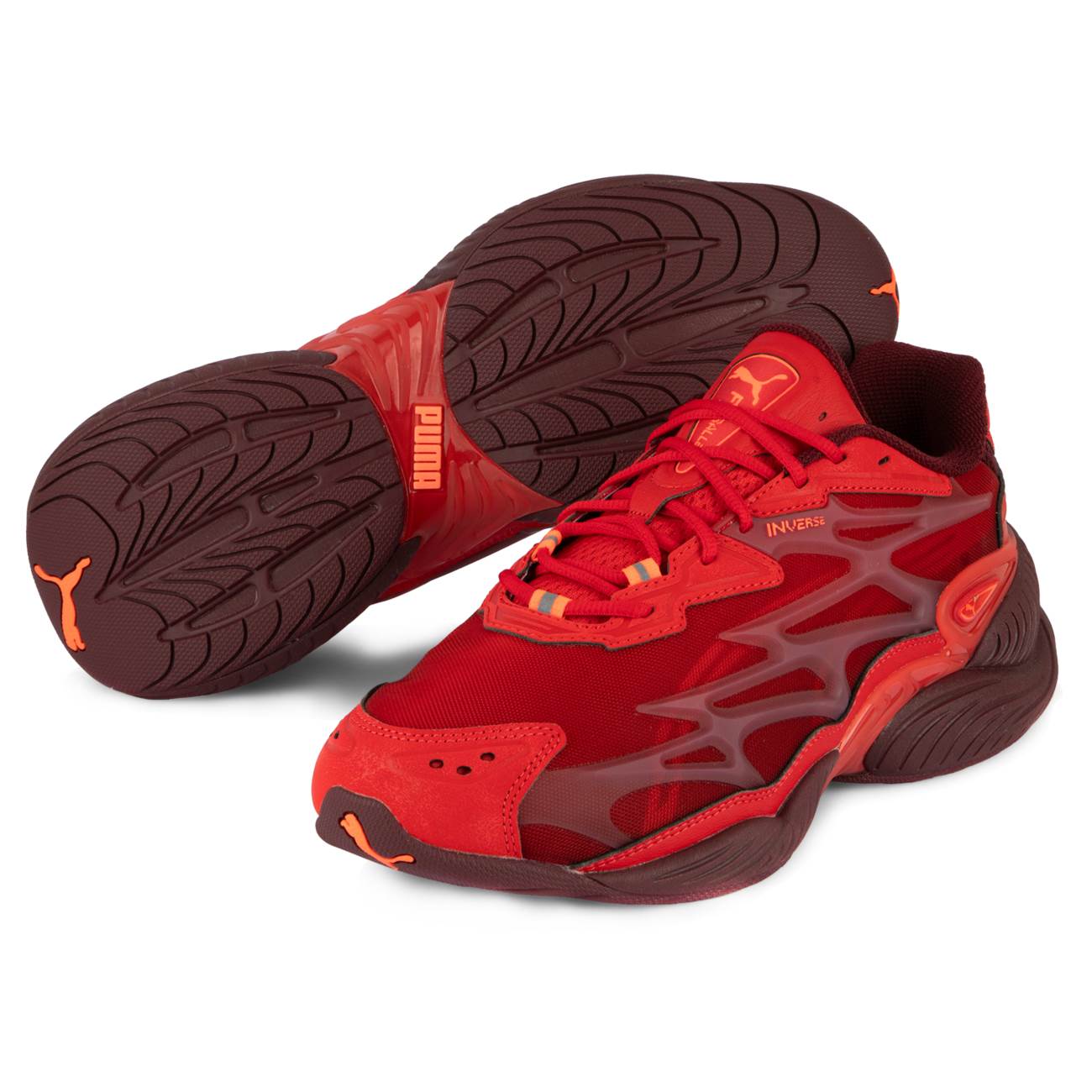 ZAPATILLAS PUMA PARA HOMBRE DEPORTIVA INVERSE PARALLEL RIO - ROJO 405820-01 - 2