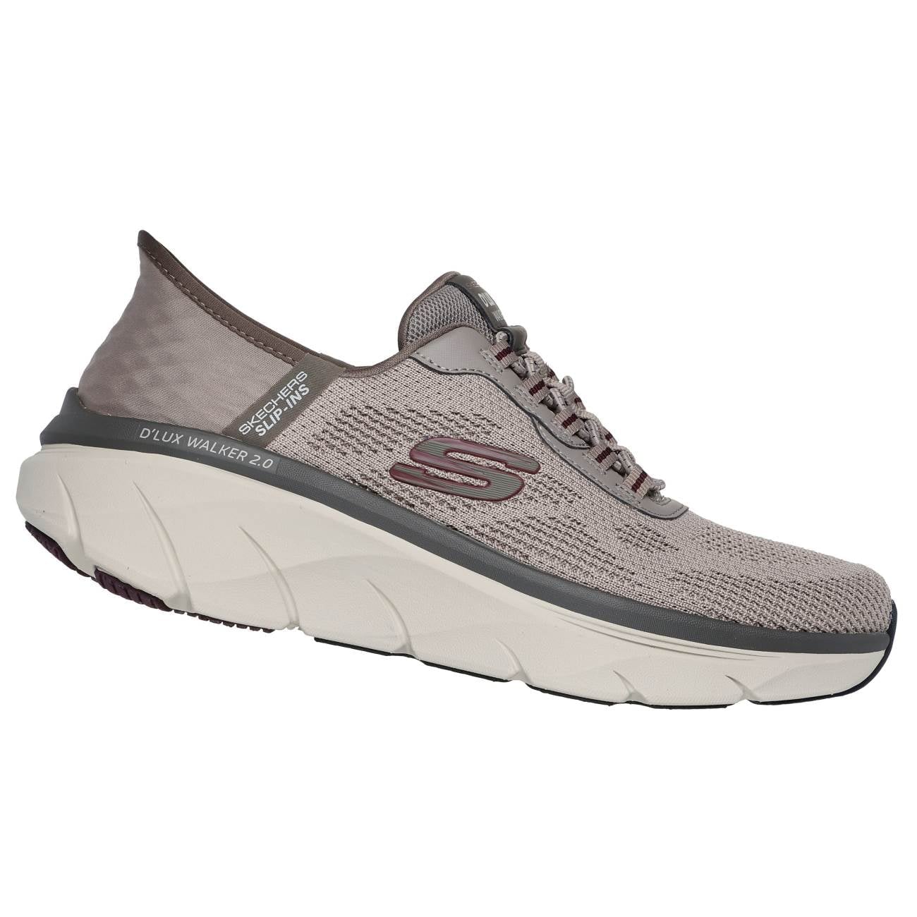 ZAPATILLAS SKECHERS PARA HOMBRE RUNNING DLUX WALKER 2.0 REZINATE - BEIGE 232446-TPE - 1