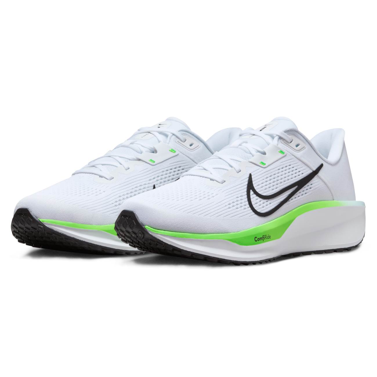 ZAPATILLAS NIKE PARA UNISEX RUNNING QUEST 6 BL/VRD - BLANCO FD6033-109 - 2