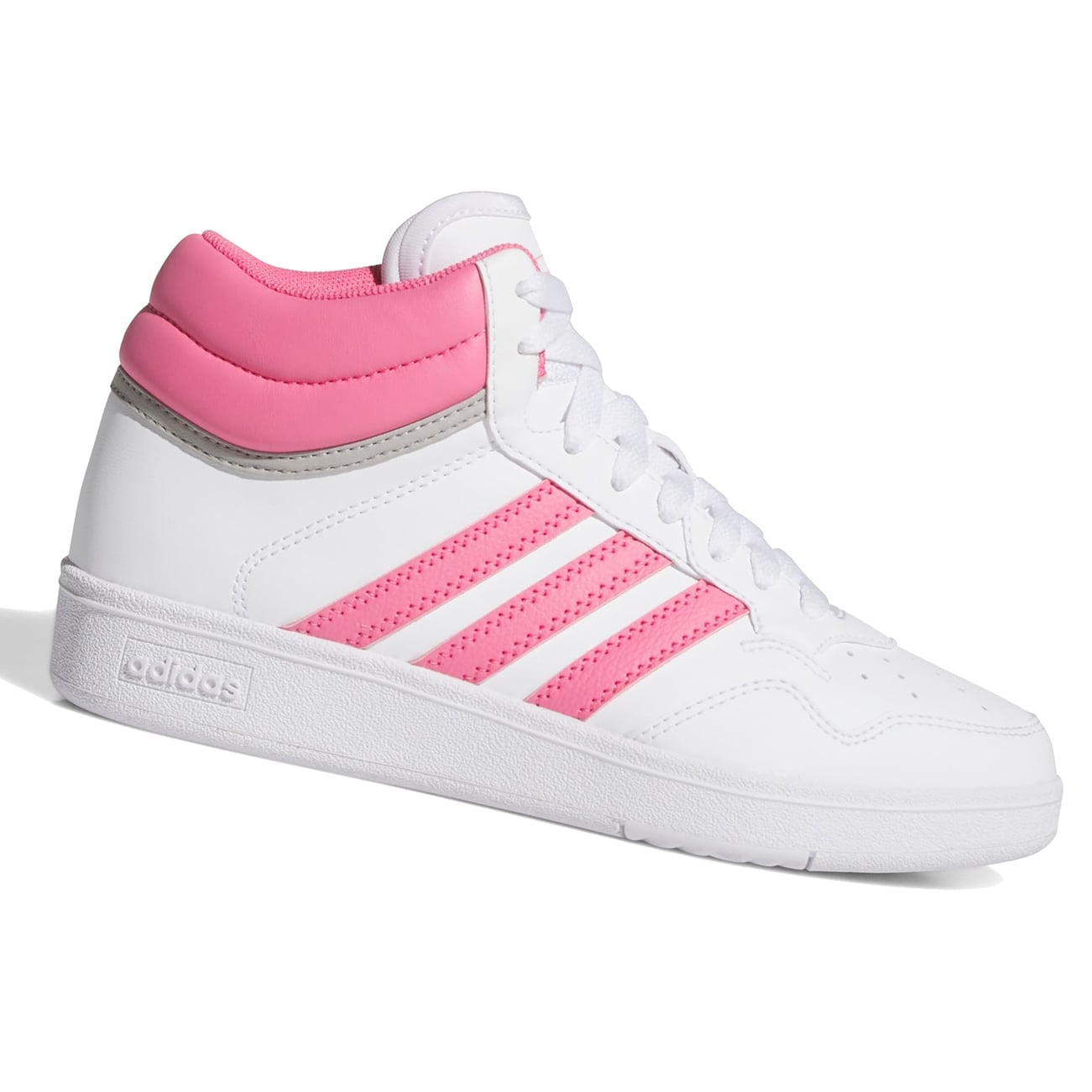 BOTIN ADIDAS PARA MUJER URBANAS HOOPS 4.0 MID J  - BLANCO JI0906 - 1