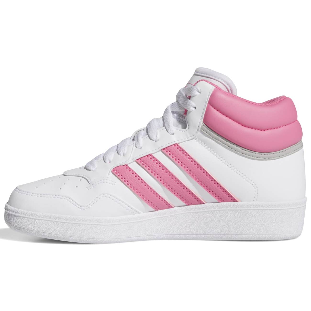 BOTIN ADIDAS PARA MUJER URBANAS HOOPS 4.0 MID J - BLANCO JI0906 - 3