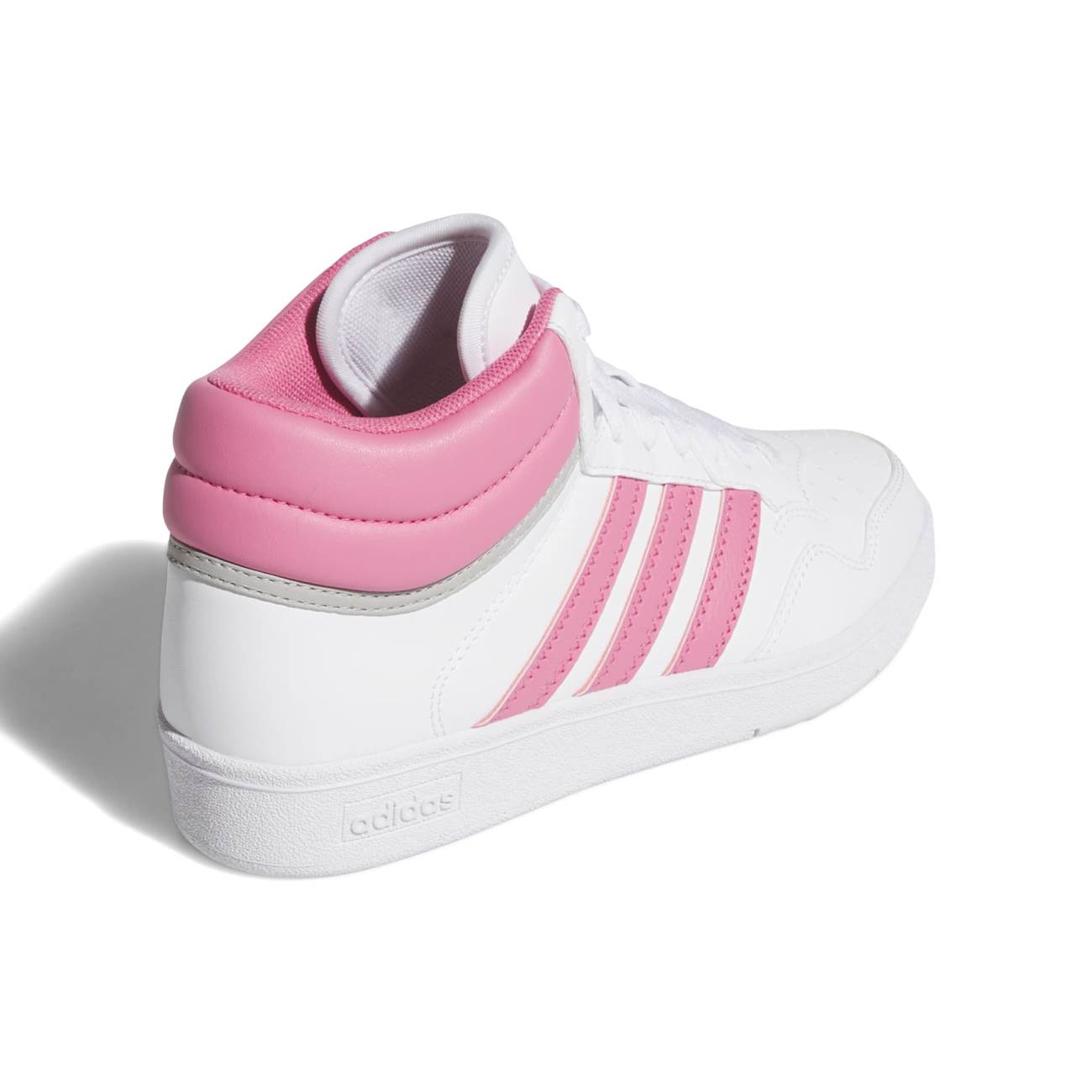 BOTIN ADIDAS PARA MUJER URBANAS HOOPS 4.0 MID J - BLANCO JI0906 - 4