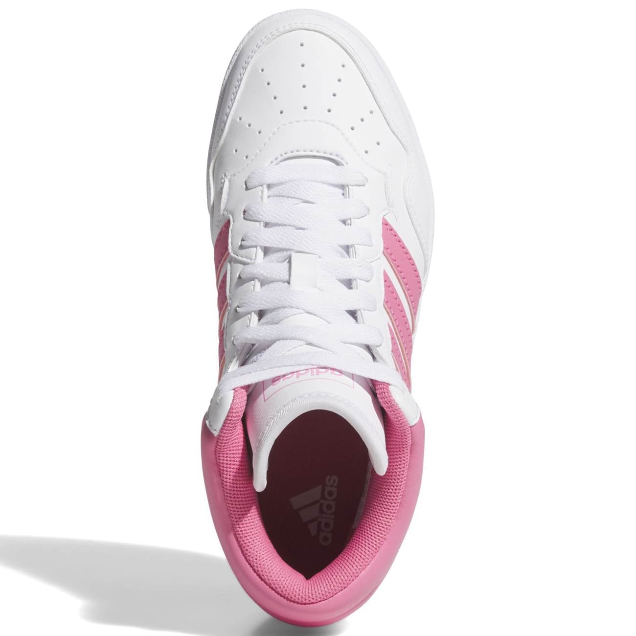 BOTIN ADIDAS PARA MUJER URBANAS HOOPS 4.0 MID J - BLANCO JI0906 - 5