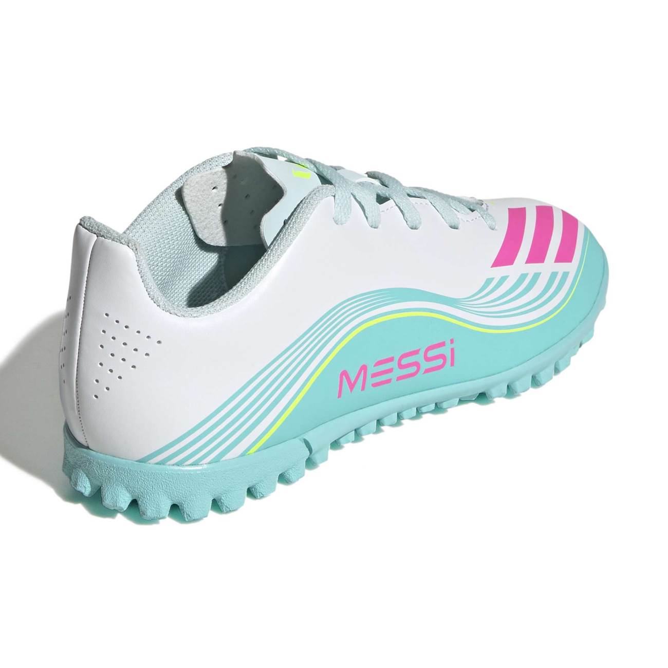 ZAPATILLAS ADIDAS UNISEX FUTBOL F50 MESSI CLUB TF J - BLANCO JQ0949 - 4