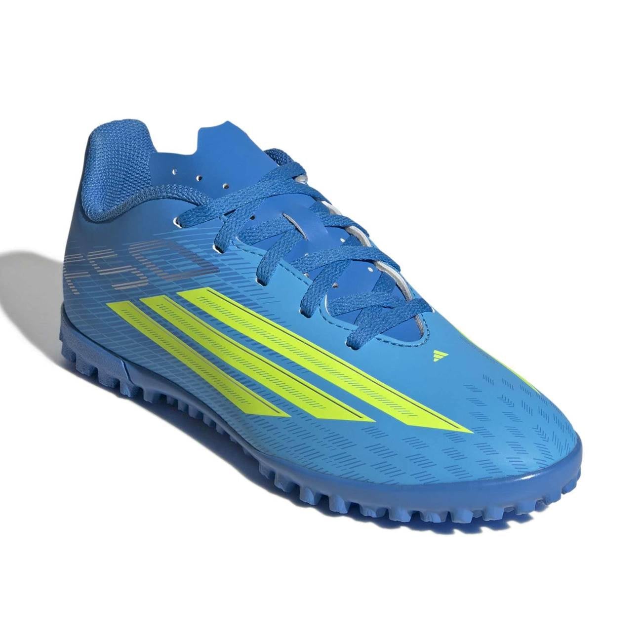 ZAPATILLAS ADIDAS UNISEX FUTBOL F50 CLUB TF J  - CELESTE JS1491 - 2