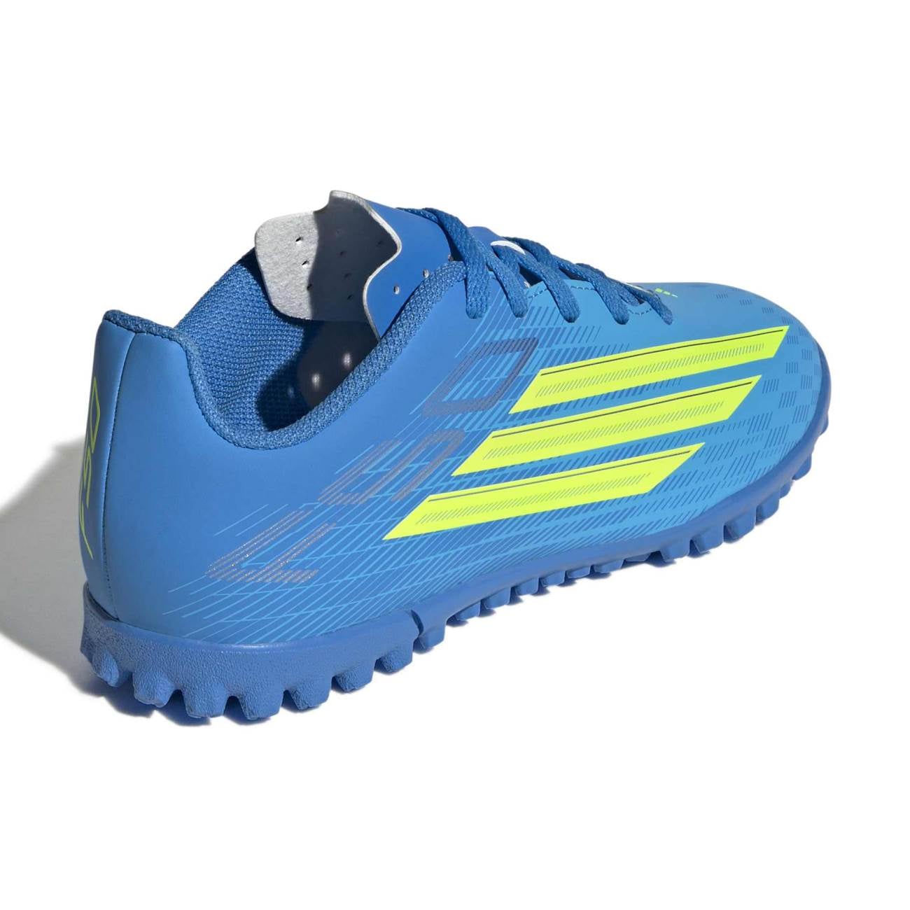 ZAPATILLAS ADIDAS UNISEX FUTBOL F50 CLUB TF J  - CELESTE JS1491 - 4