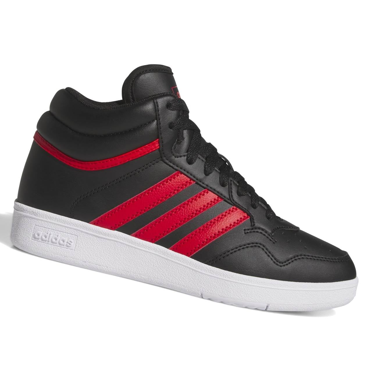 BOTIN ADIDAS UNISEX URBANAS HOOPS 4.0 MID J  - NEGRO JI3475 - 1