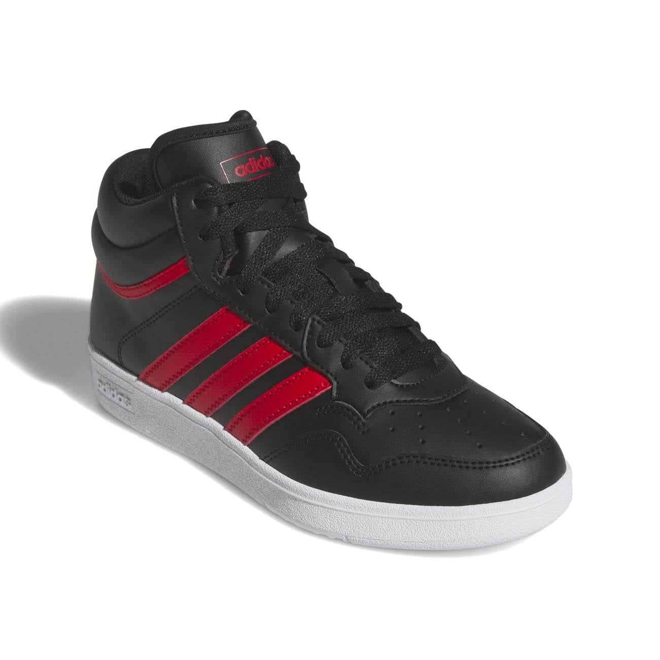 BOTIN ADIDAS UNISEX URBANAS HOOPS 4.0 MID J  - NEGRO JI3475 - 2