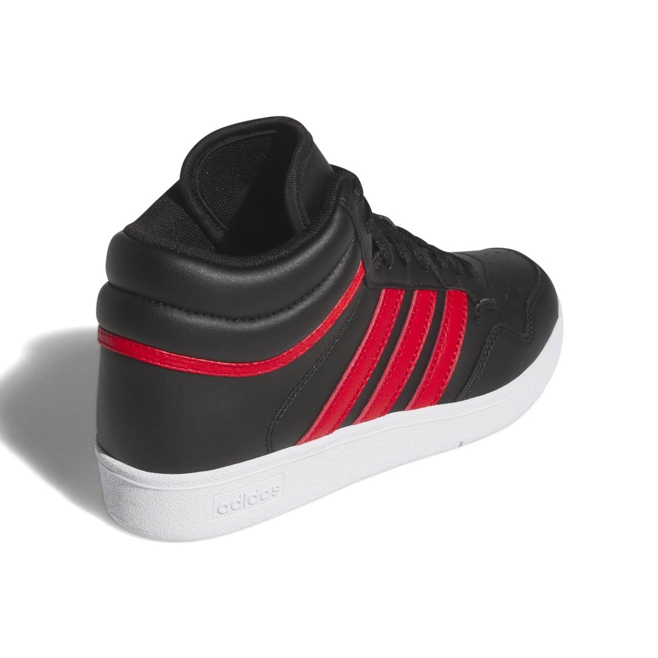 BOTIN ADIDAS UNISEX URBANAS HOOPS 4.0 MID J  - NEGRO JI3475 - 4