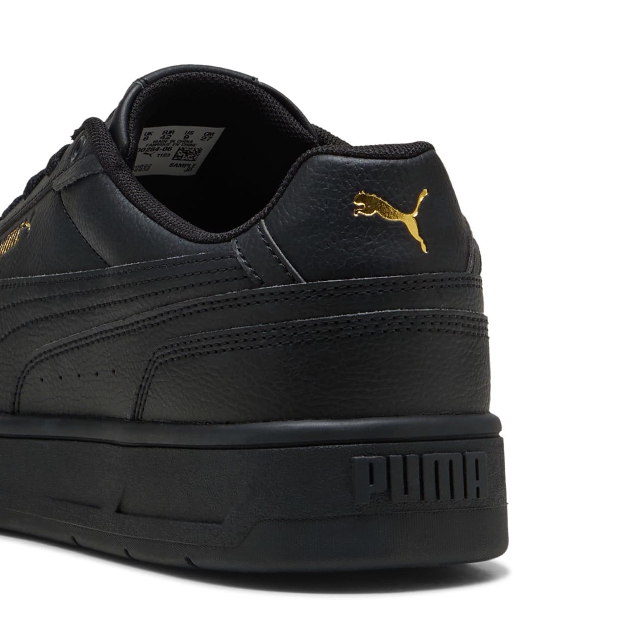 ZAPATILLAS PUMA PARA HOMBRE URBANAS COURT CLASSICO - NEGRO 400284-06 - 5