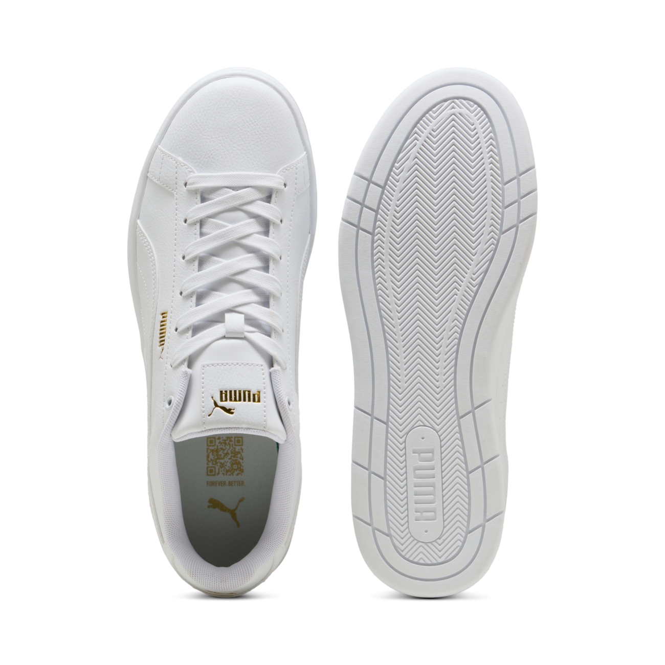 ZAPATILLAS PUMA PARA HOMBRE URBANAS COURT CLASSICO - BLANCO 400284-05 - 4