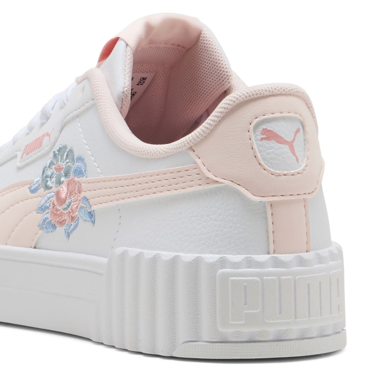 ZAPATILLAS PUMA UNISEX URBANAS CARINA 3 FLORAL - BLANCO 405624-01 - 5