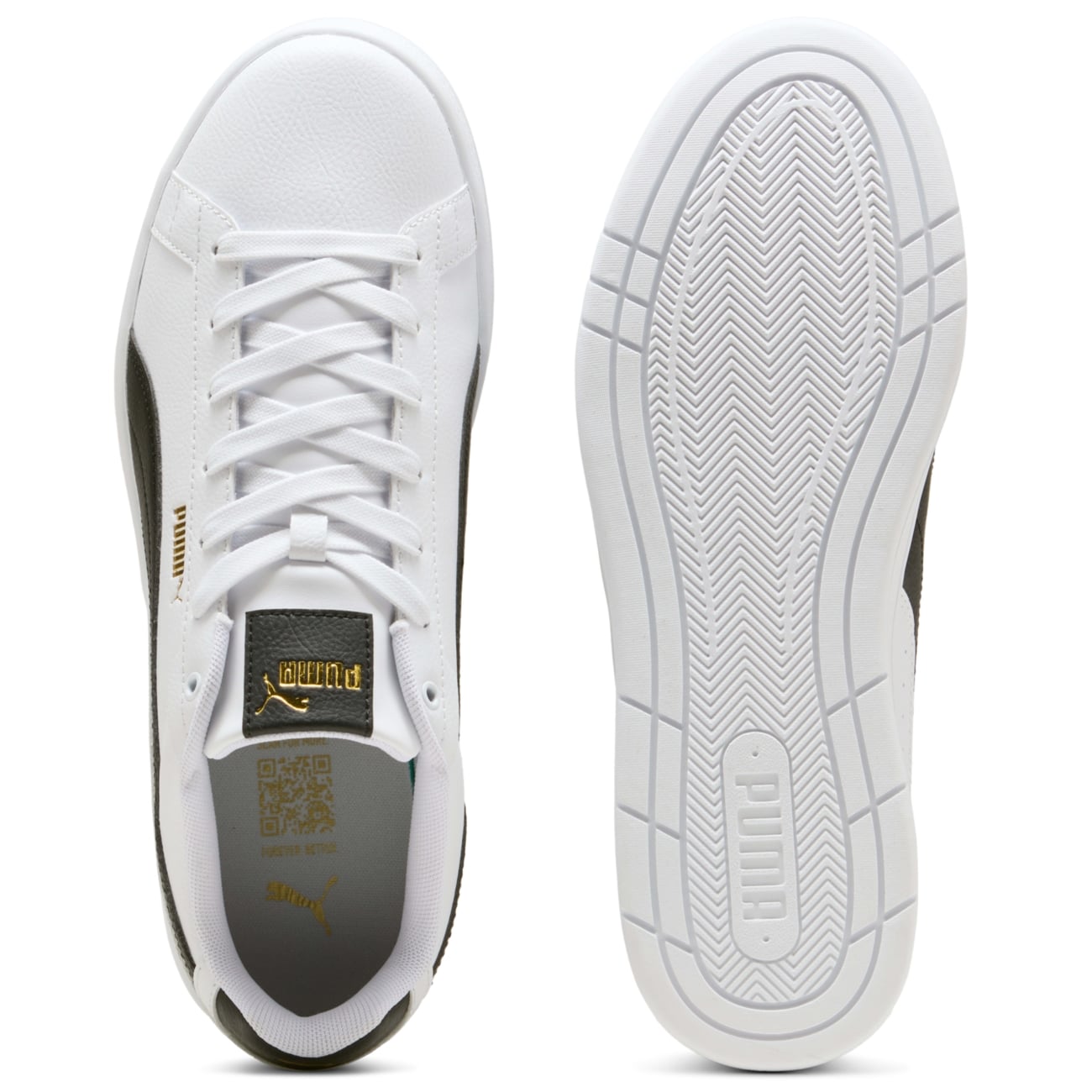 ZAPATILLAS PUMA PARA HOMBRE URBANAS COURT CLASSICO - BLANCO 400284-03 - 4