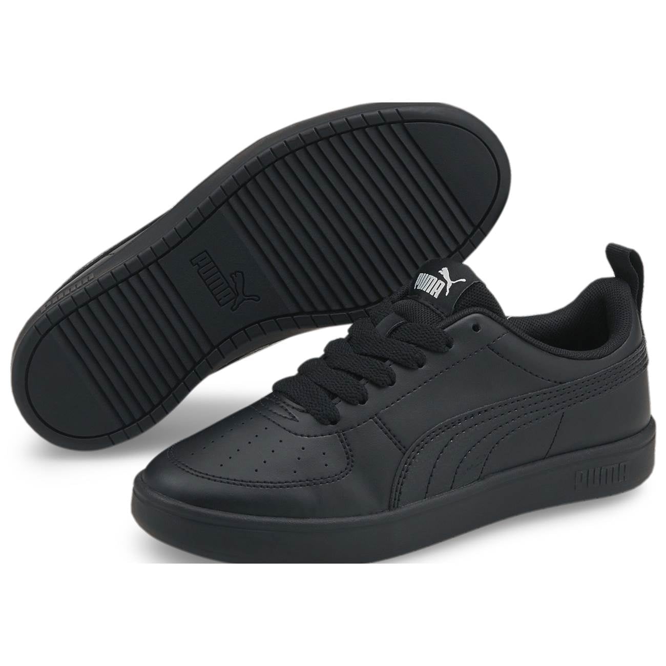 ZAPATILLAS PUMA UNISEX URBANAS RICKIE JR - NEGRO 384311-02 - 2