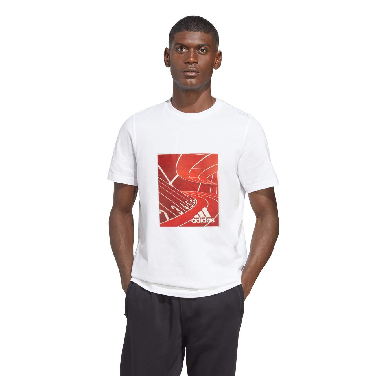 POLO ADIDAS M PHOTO G T - BLANCO HR5761 - 1
