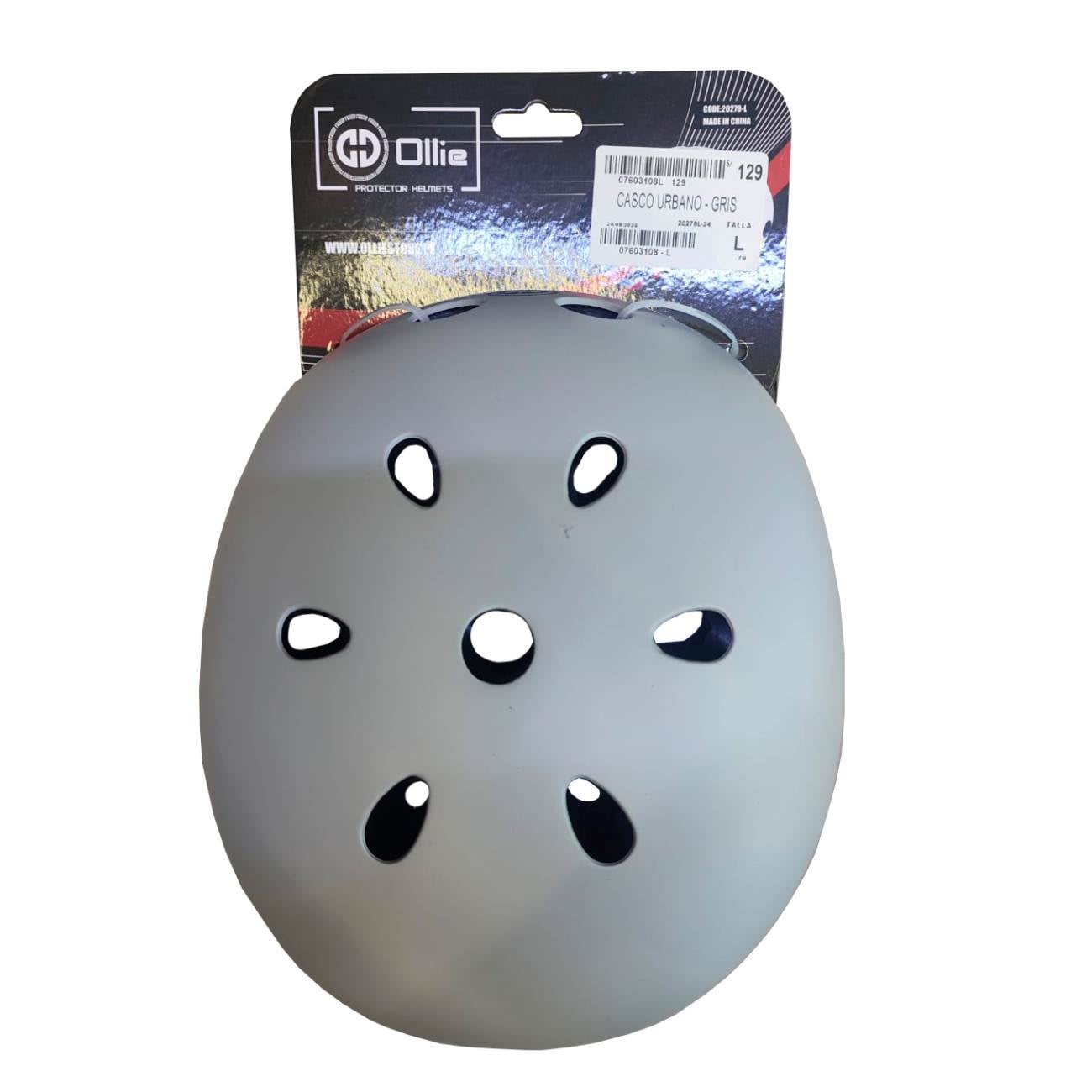 CASCO OLLIE URBANO - GRIS - 2