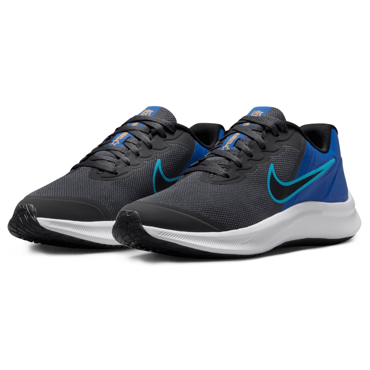 ZAPATILLAS NIKE UNISEX RUNNING STAR RUNNER 3 (GS) - GRIS DA2776-012 - 2