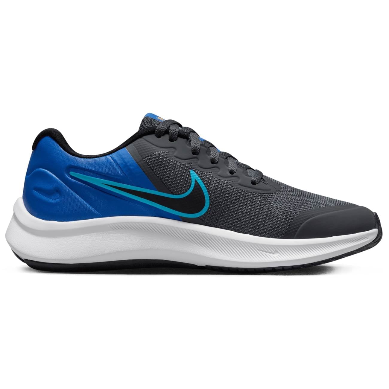 ZAPATILLAS NIKE UNISEX RUNNING STAR RUNNER 3 (GS) - GRIS DA2776-012 - 3