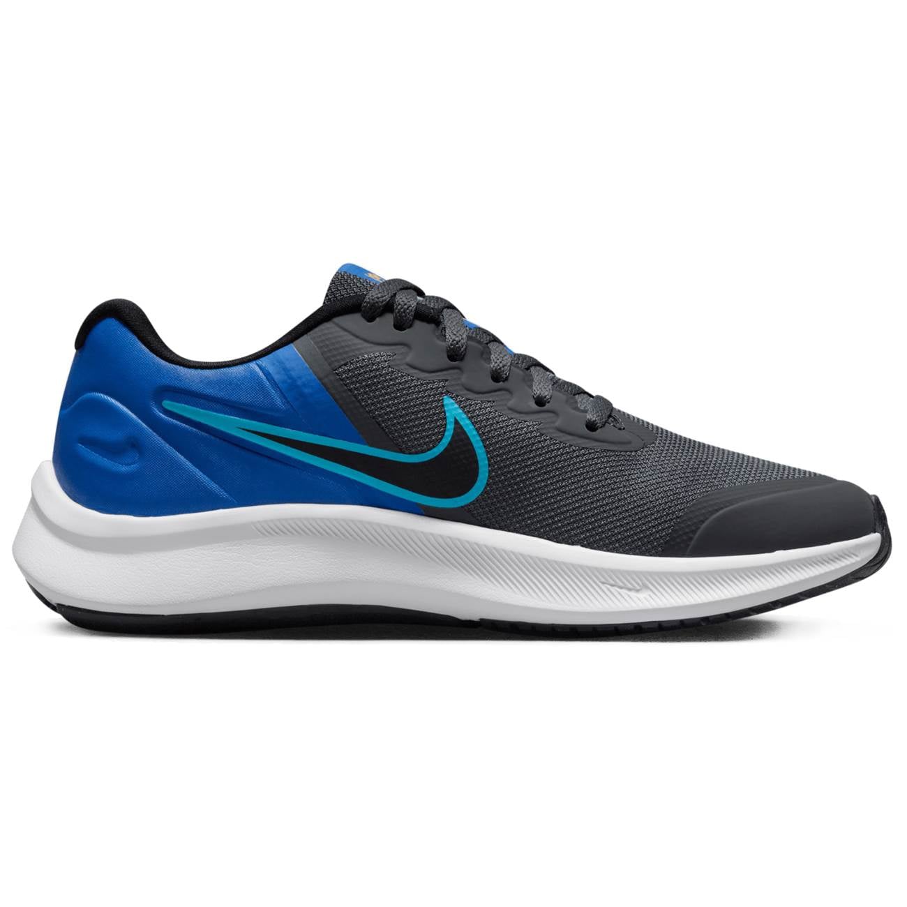 ZAPATILLAS NIKE UNISEX RUNNING STAR RUNNER 3 (GS) - GRIS DA2776-012 - 3
