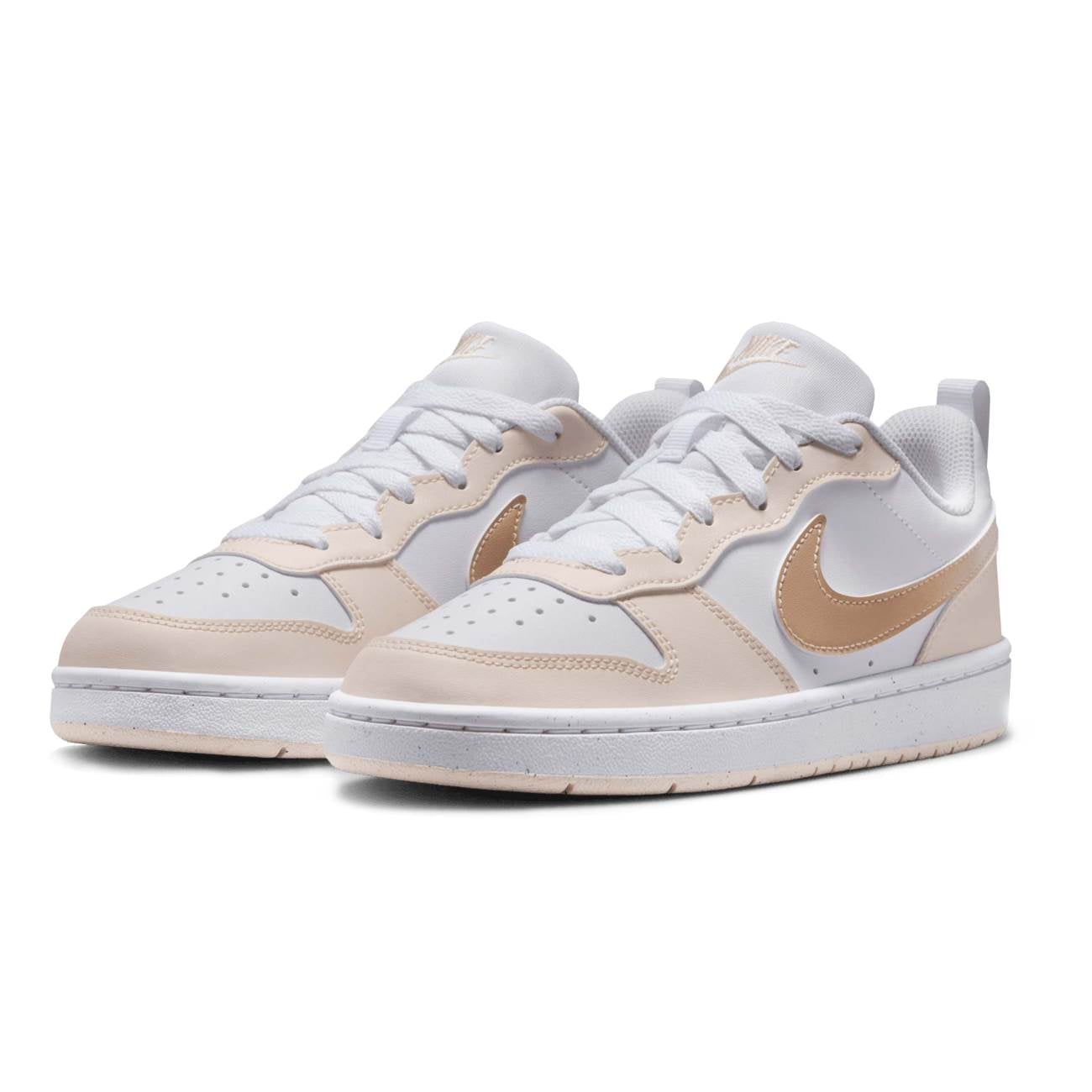ZAPATILLAS NIKE PARA UNISEX URBANAS COURT BOROUGH LOW BBALL (GS) - BLANCO IR5462-100 - 2