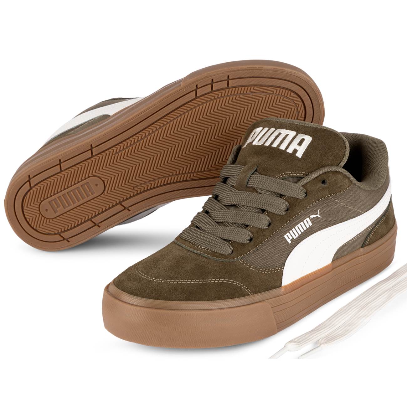 ZAPATILLAS PUMA PARA HOMBRE URBANAS CC PARK VULC - VERDE 406644-02 - 2