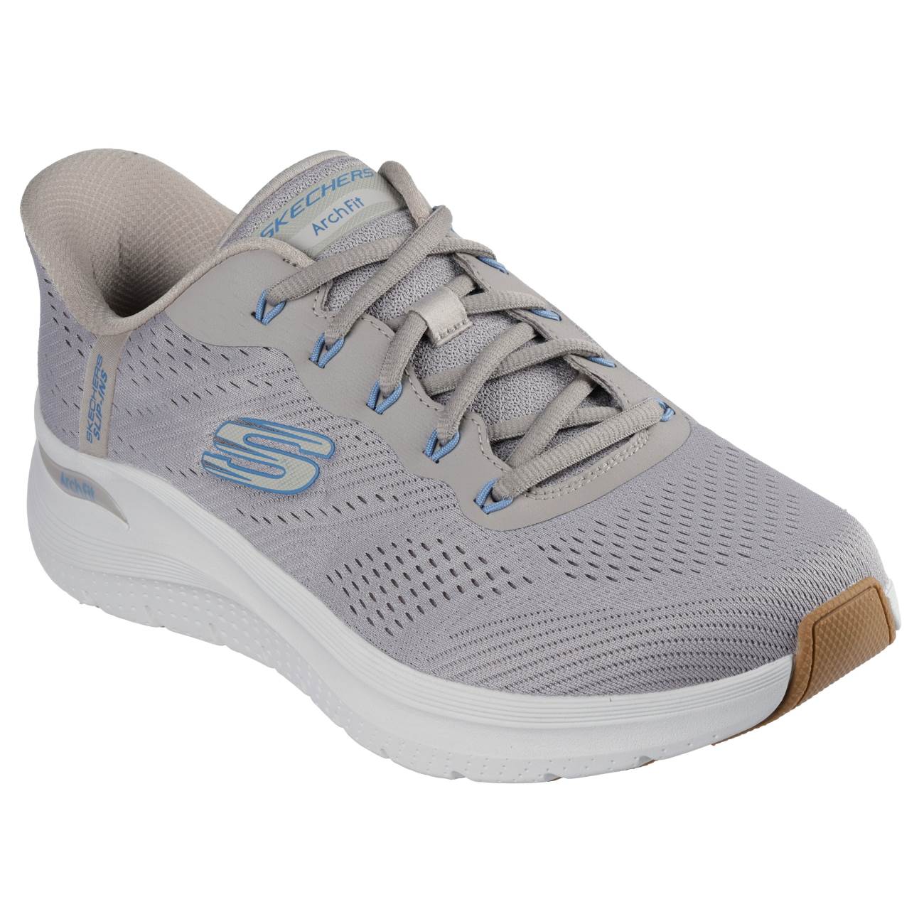 ZAPATILLAS SKECHERS PARA HOMBRE RUNNING ARCH FIT 2.0 LESTUR - BEIGE 232712-TPBL - 2