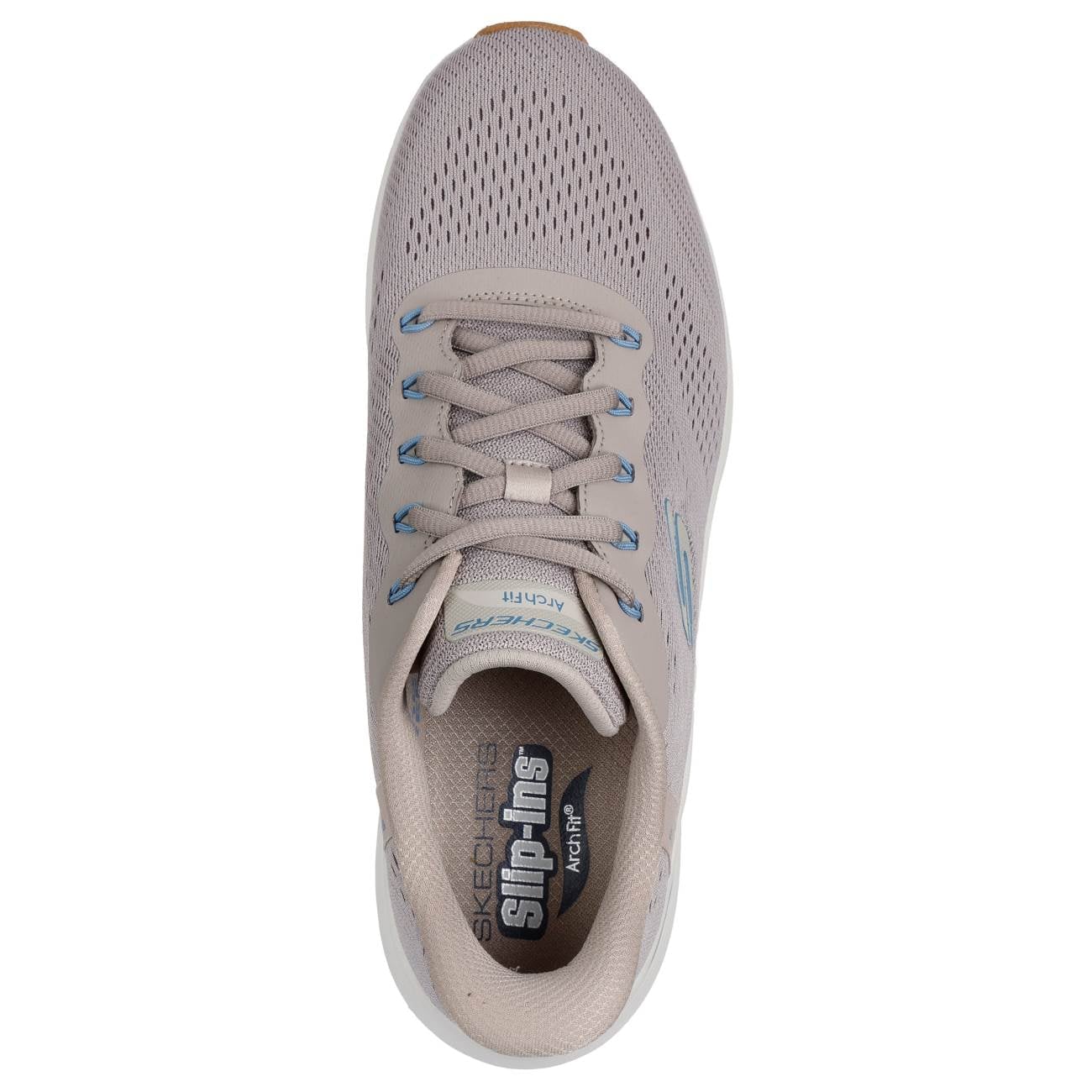 ZAPATILLAS SKECHERS PARA HOMBRE RUNNING ARCH FIT 2.0 LESTUR - BEIGE 232712-TPBL - 5