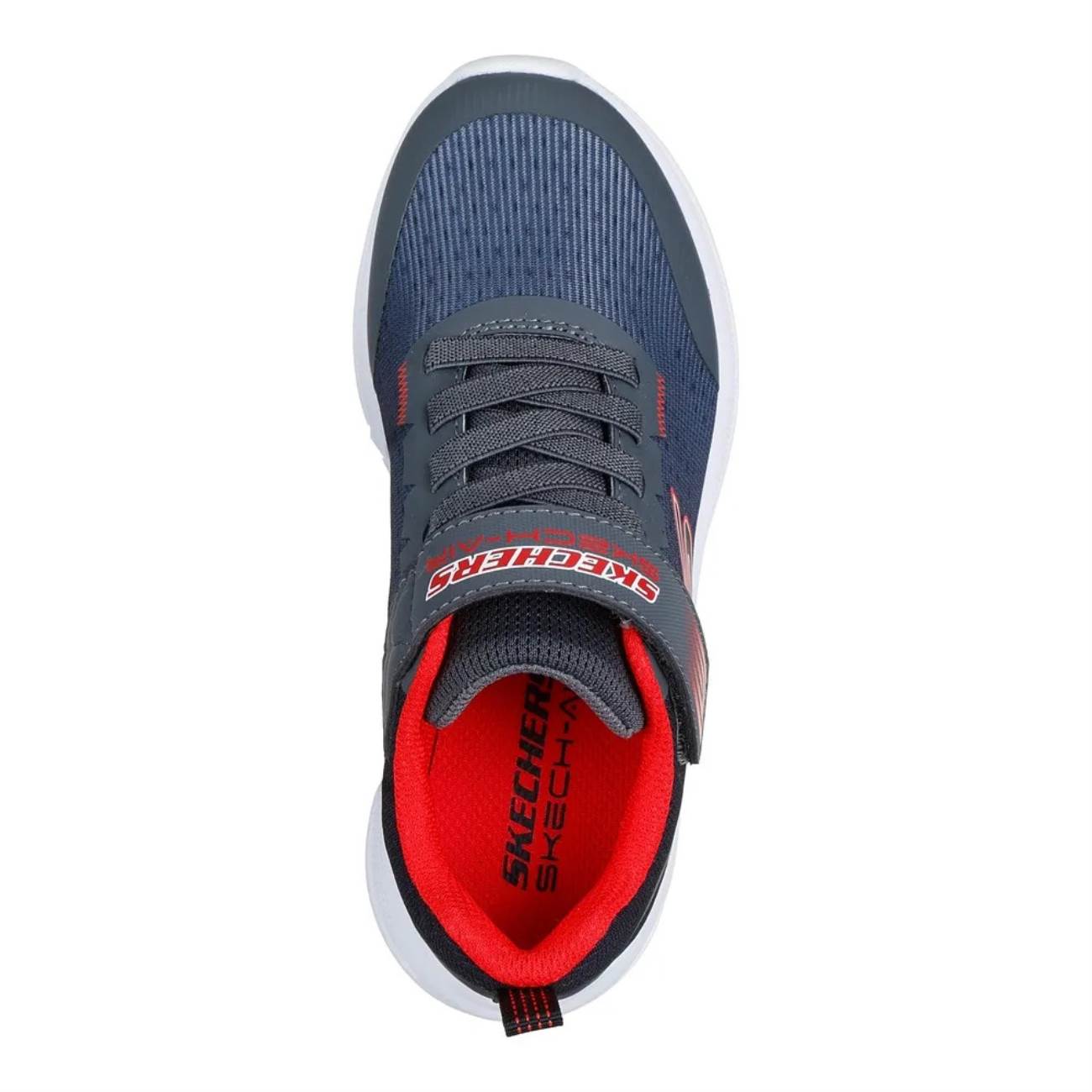 ZAPATILLAS SKECHERS PARA NIÑOS RUNNING MICROSPEC MAX ADVANCE - GRIS 404105L-CCBK - 5