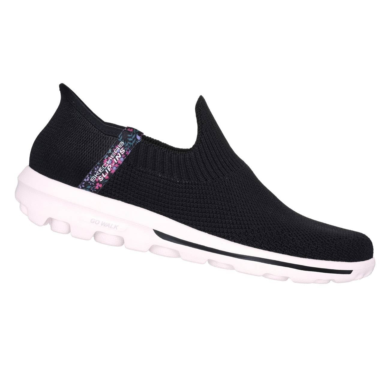 ZAPATILLAS SKECHERS PARA MUJER RUNNING GO WALK TRAVEL TAHIT SUNSET - AZUL 124799-BLK - 1