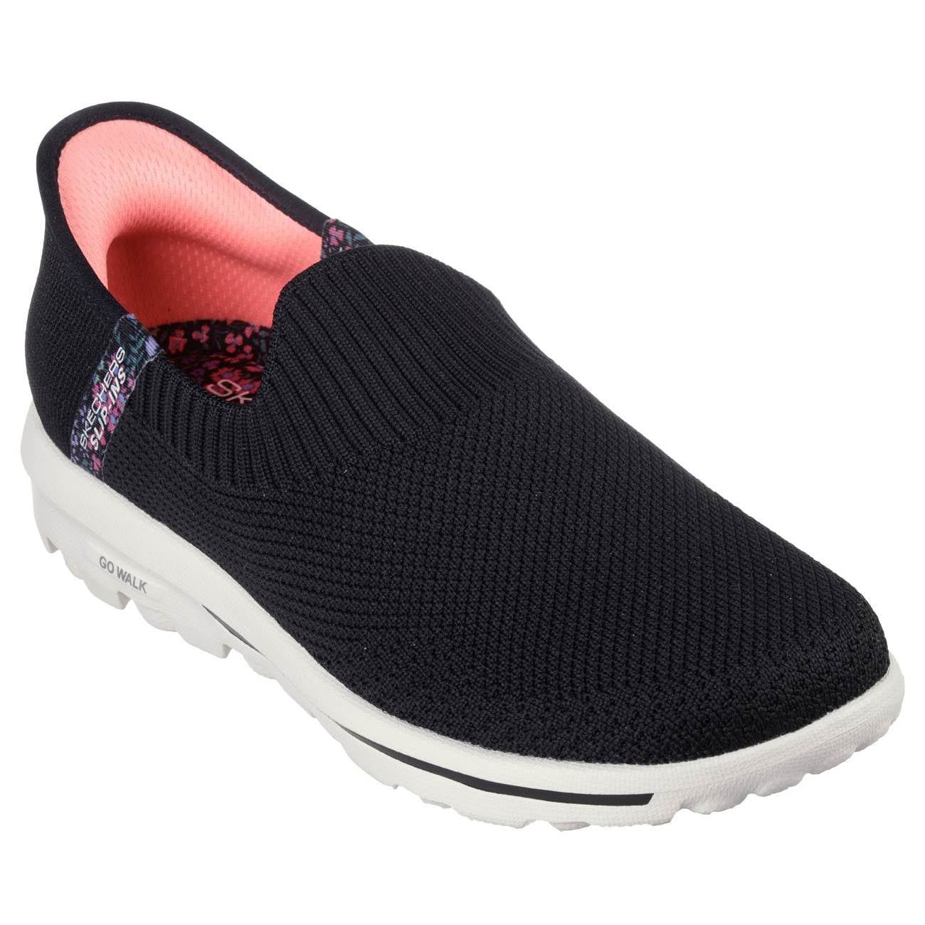 ZAPATILLAS SKECHERS PARA MUJER RUNNING GO WALK TRAVEL TAHIT SUNSET - AZUL 124799-BLK - 2
