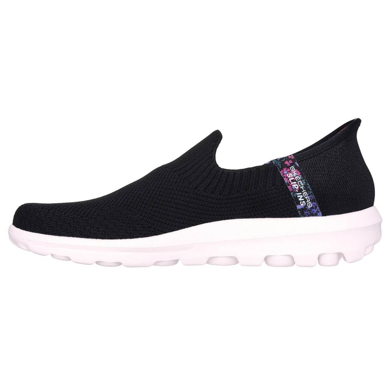 ZAPATILLAS SKECHERS PARA MUJER RUNNING GO WALK TRAVEL TAHIT SUNSET - AZUL 124799-BLK - 3
