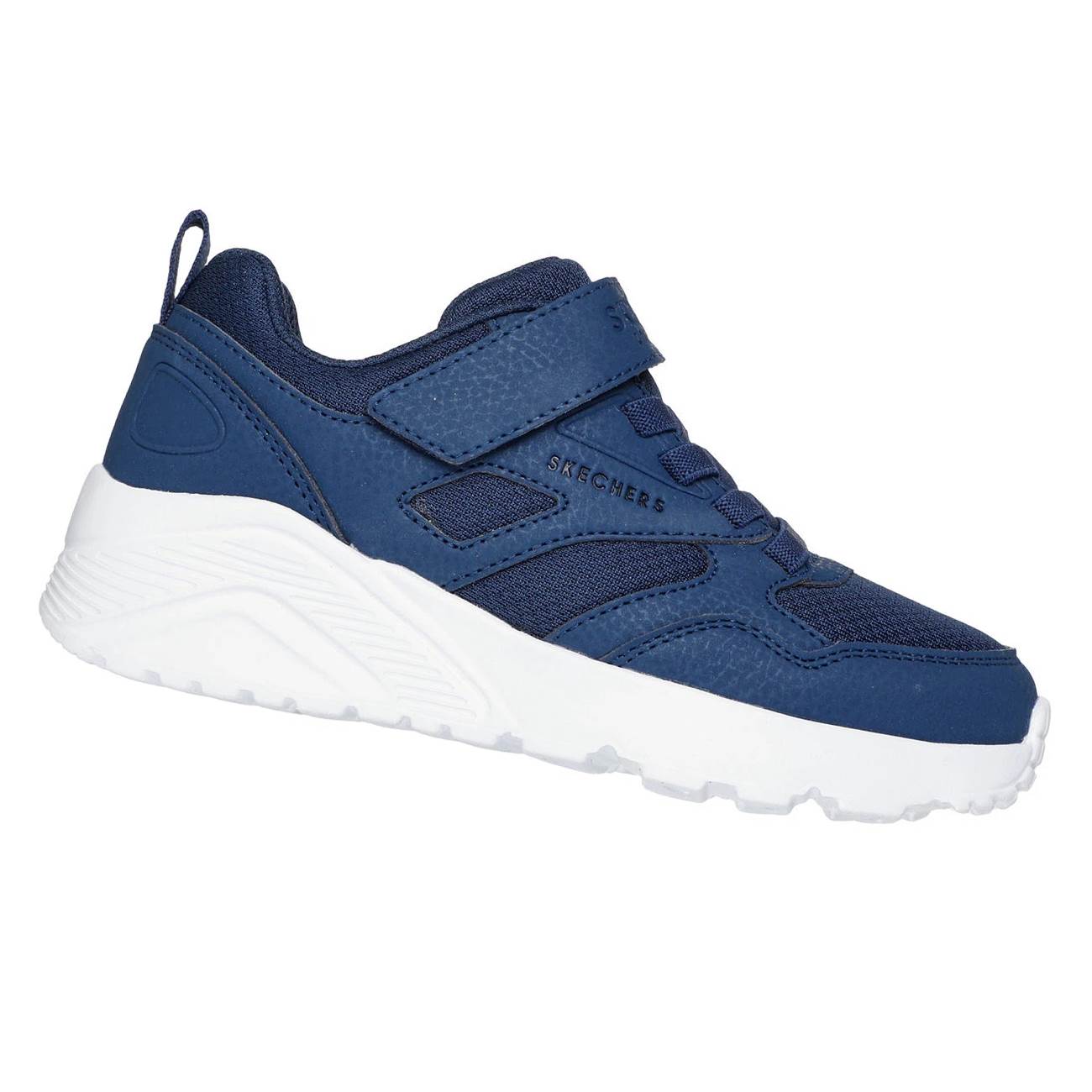 ZAPATILLAS SKECHERS PARA NIÑOS RUNNING UNO LITE CITY LEAGUE - AZUL 417011L-NVY - 1