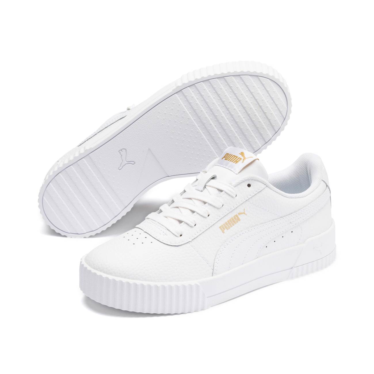 ZAPATILLAS PUMA PARA MUJER URBANAS CARINA LUX L - BLANCO 370281-02 - 2