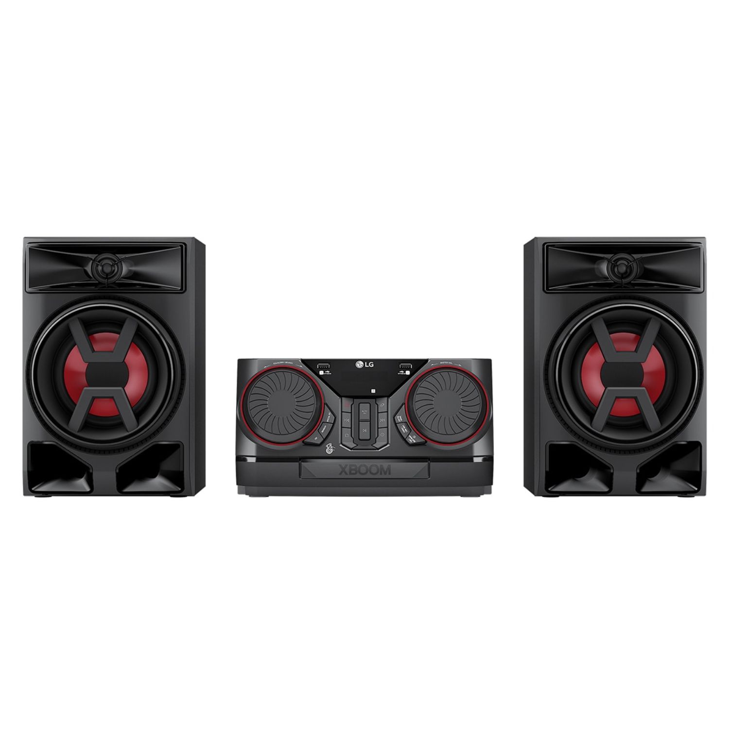 EQUIPO DE SONIDO LG CK43N MULTI BLUETOOTH USB CD 300W - 2