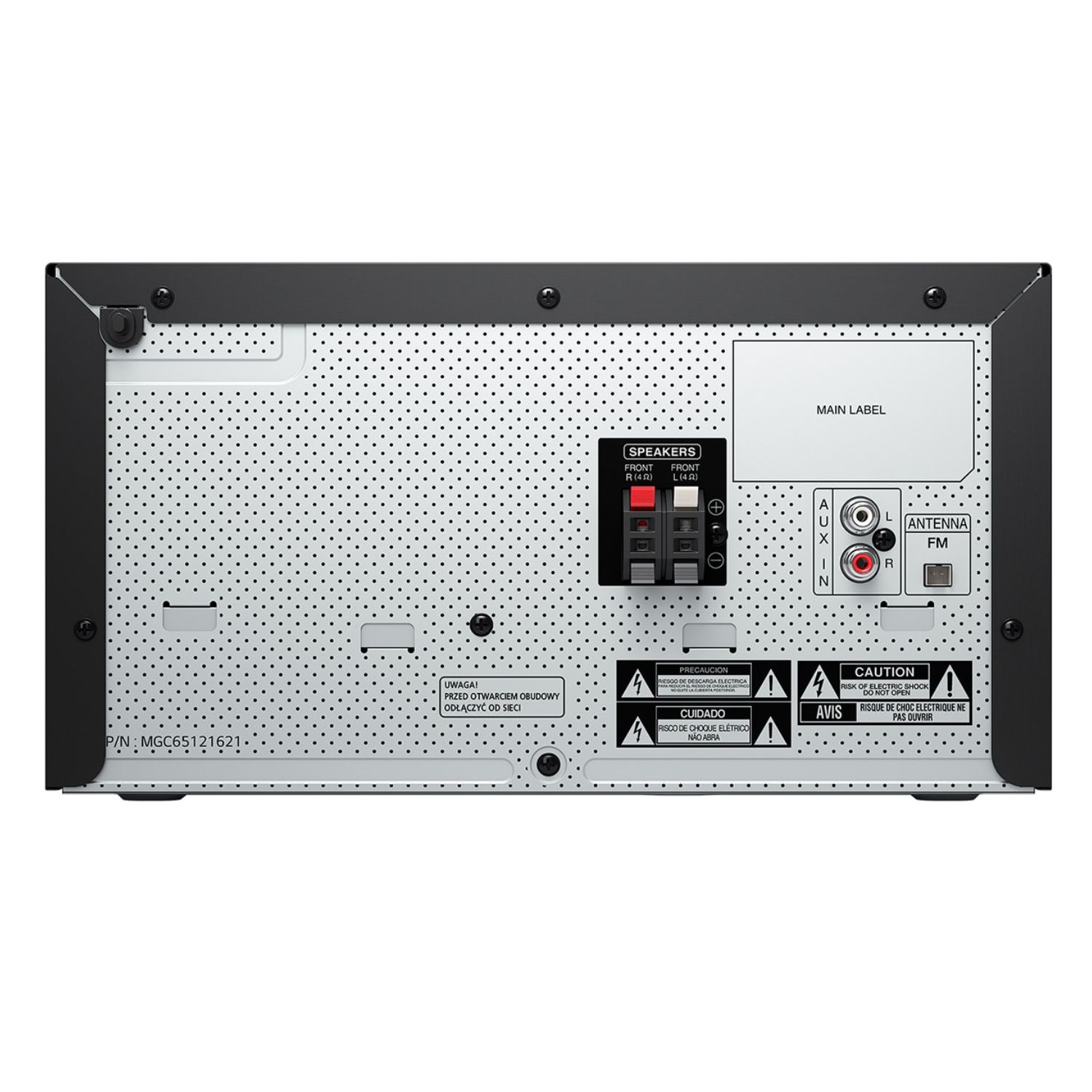 EQUIPO DE SONIDO LG CK43N MULTI BLUETOOTH USB CD 300W - 5