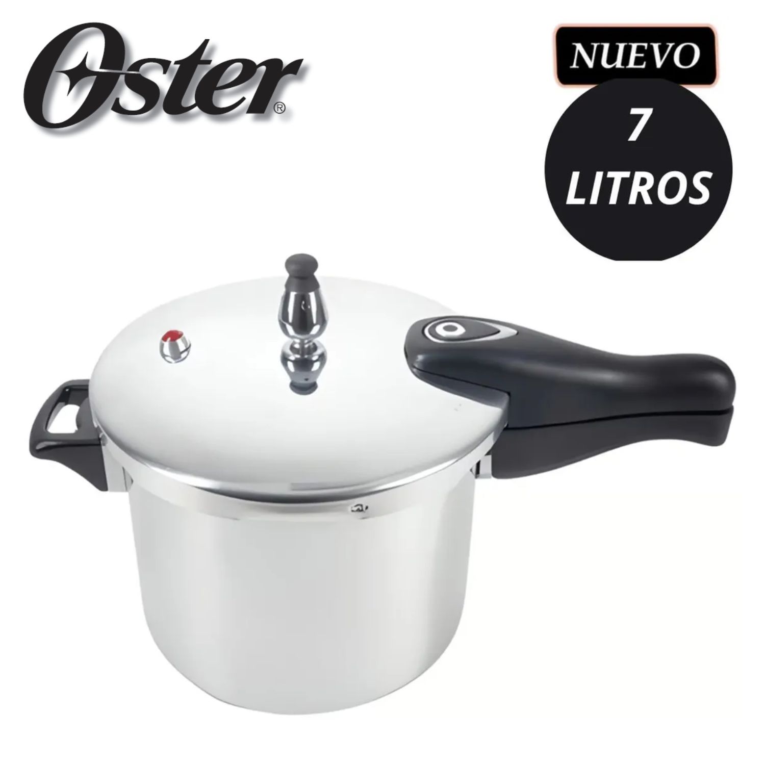 OLLA DE PRESIÓN OSTER BRISSAGO 7 LITROS CON BLOQUEO DE SEGURIDAD - 1