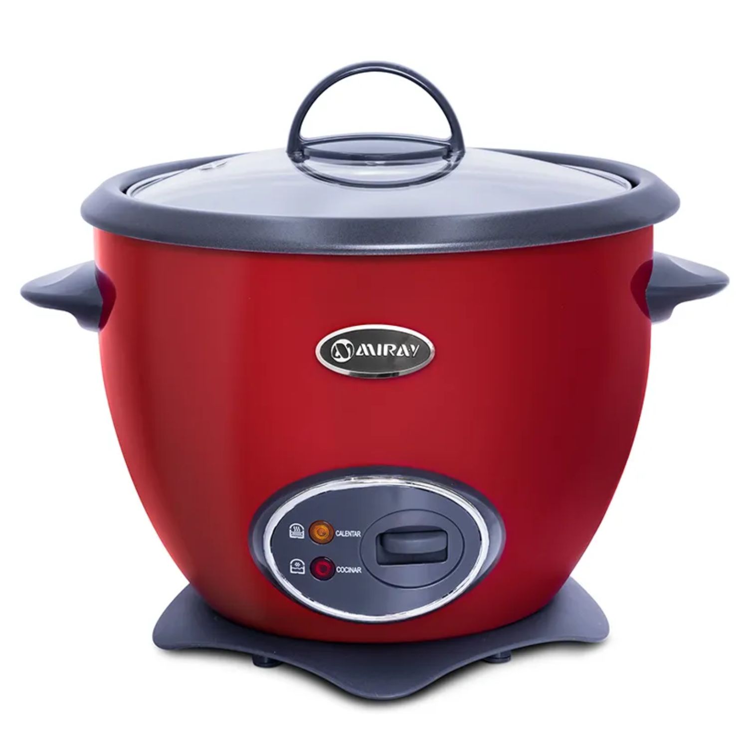 OLLA ARROCERA MIRAY OM-T337R DE 1.5 LITROS ROJO - 2