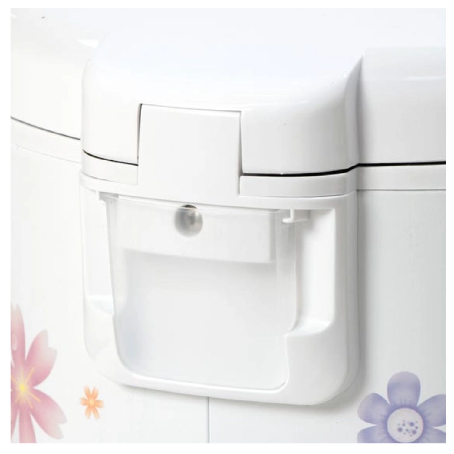 OLLA ARROCERA MIRAY OM-T339 1.8L BLANCO HERMÉTICA CON VAPORIZADOR - 5