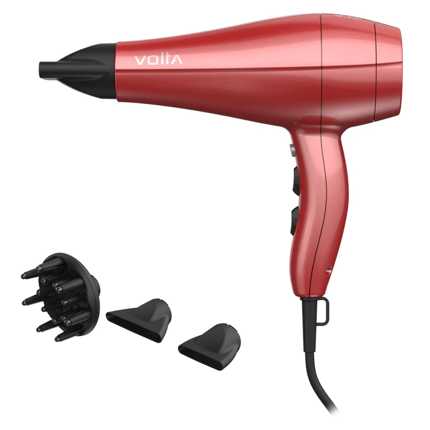 SECADORA PROFESIONAL GAMA BECHD0000002167 MOTOR AC  2300W ROJO - 5