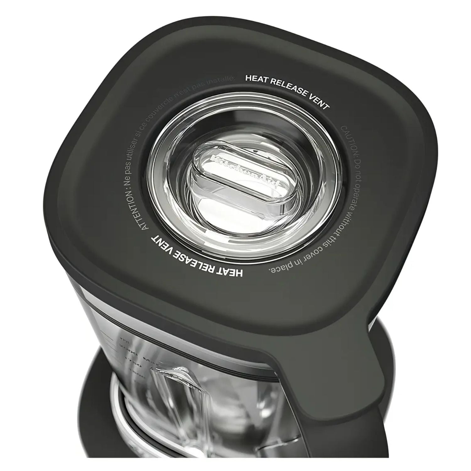 LICUADORA KITCHENAID 1700 WATTS VASO 2 LITROS 10 VELOCIDADES NEGRO - 4