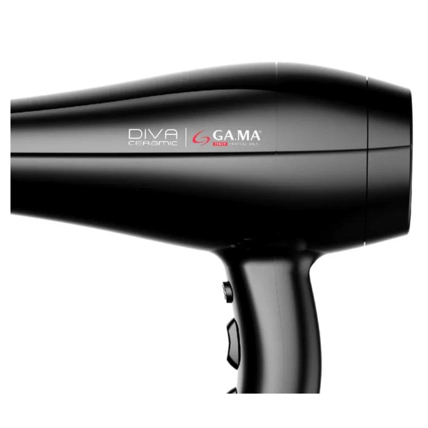 SECADORA PROFESIONAL GAMA DIVA CERÁMICA MOTOR AC  2300 WATTS – NEGRO - 4