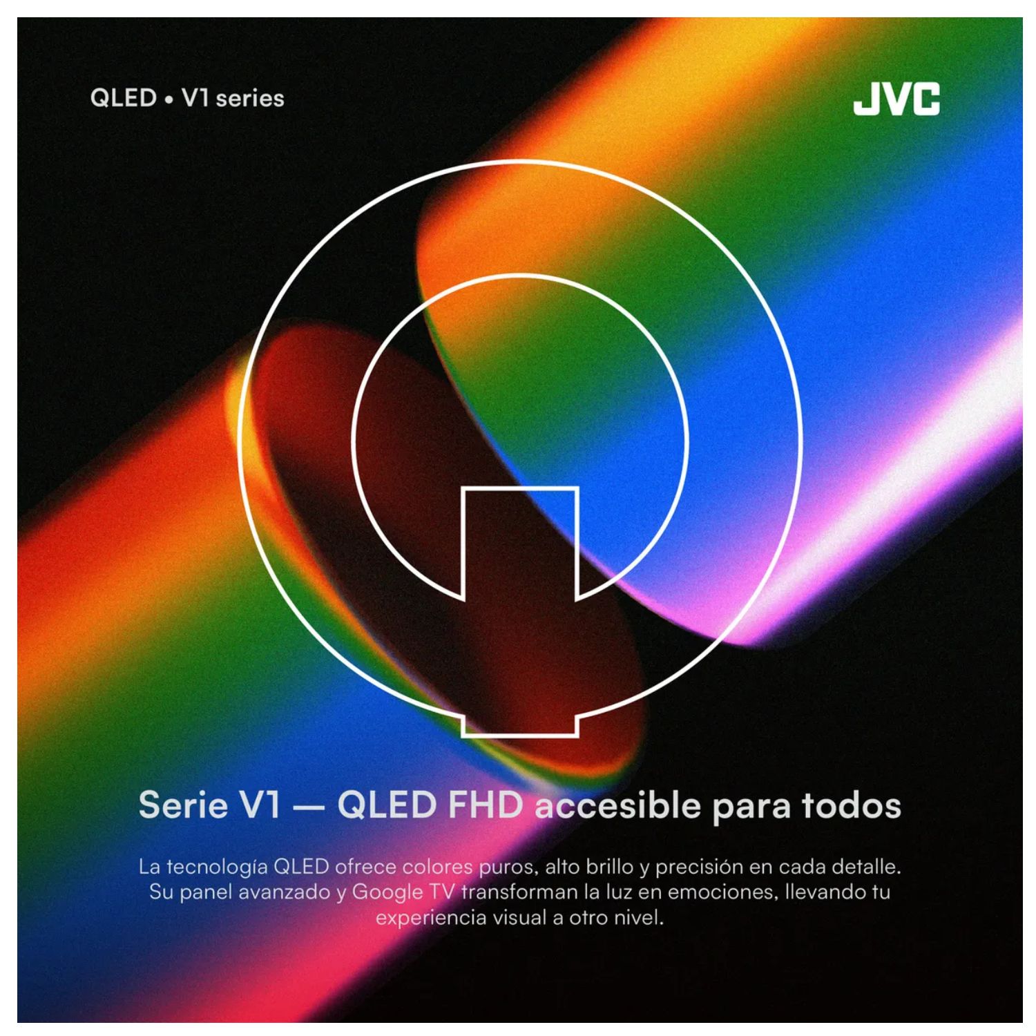 TELEVISOR JVC LT-43KM4584N 43” SMART QLED FULL HD GOOGLE TV - 4