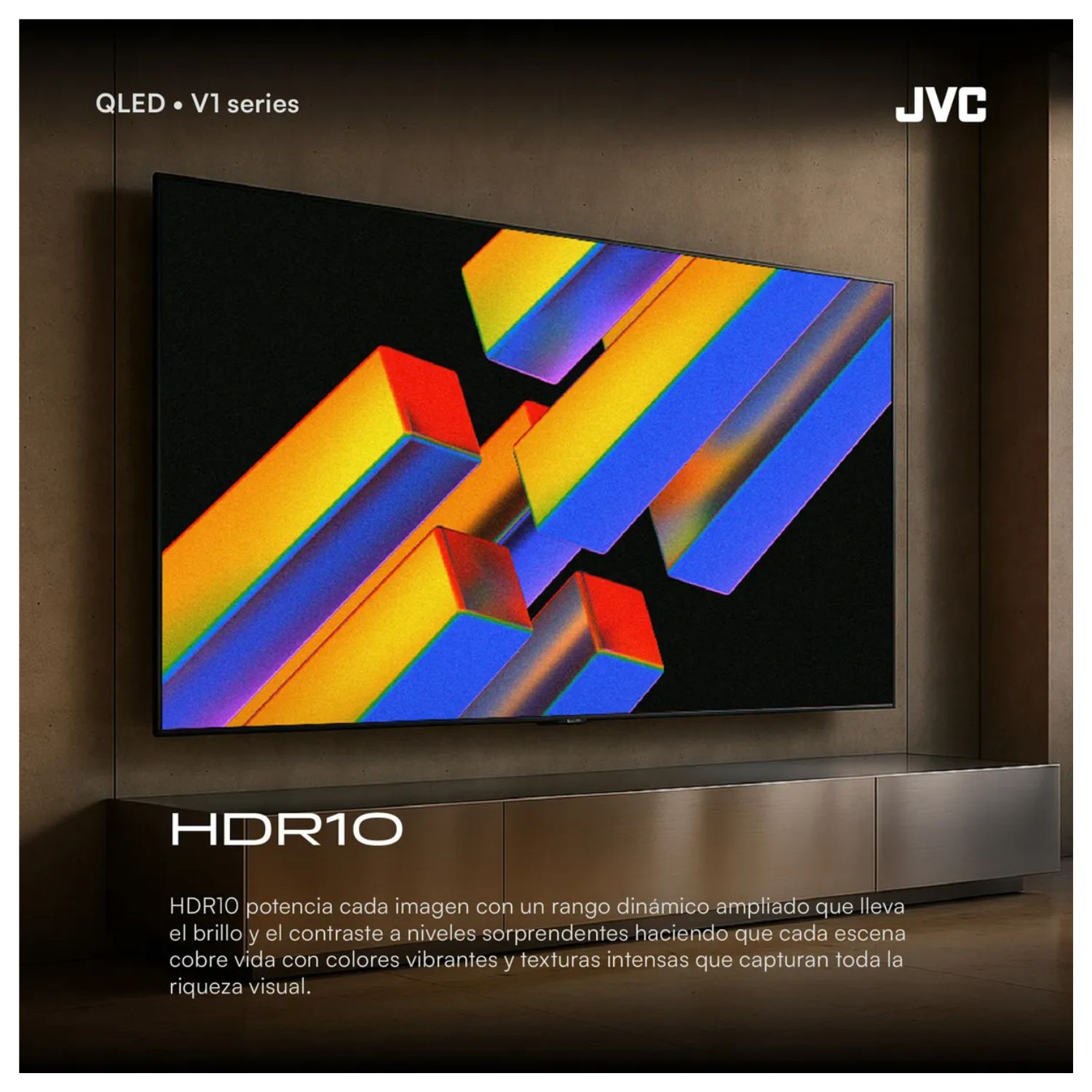 TELEVISOR JVC LT-43KM4584N 43” SMART QLED FULL HD GOOGLE TV - 5