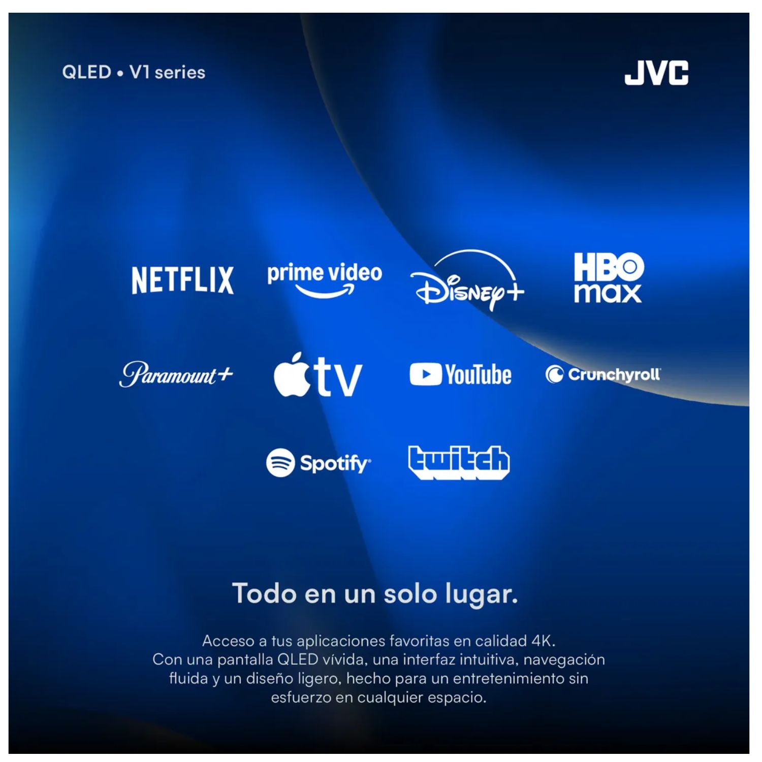 TELEVISOR JVC LT-43KM4584N 43” SMART QLED FULL HD GOOGLE TV - 7