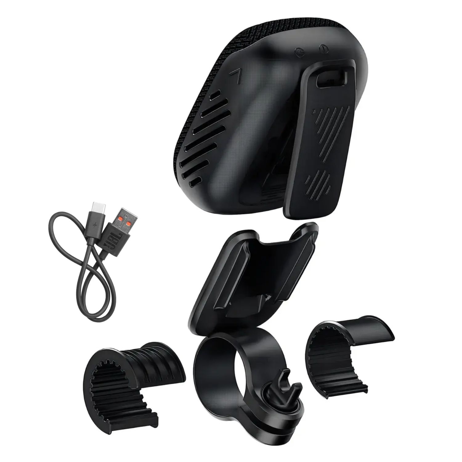 PARLANTE JBL WIND3 PORTÁTIL CON BT WATERPROOF PARA BICI / MOTO – NEGRO - 5